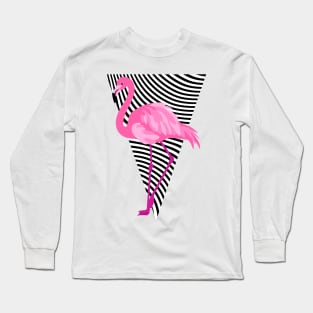 Flamingo. Summer. Long Sleeve T-Shirt